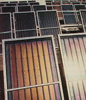 
Solar banks on the roof of Israel’s Princess Marina Hotel furnish 100% of the establishments’ heat and hot water needs.  
